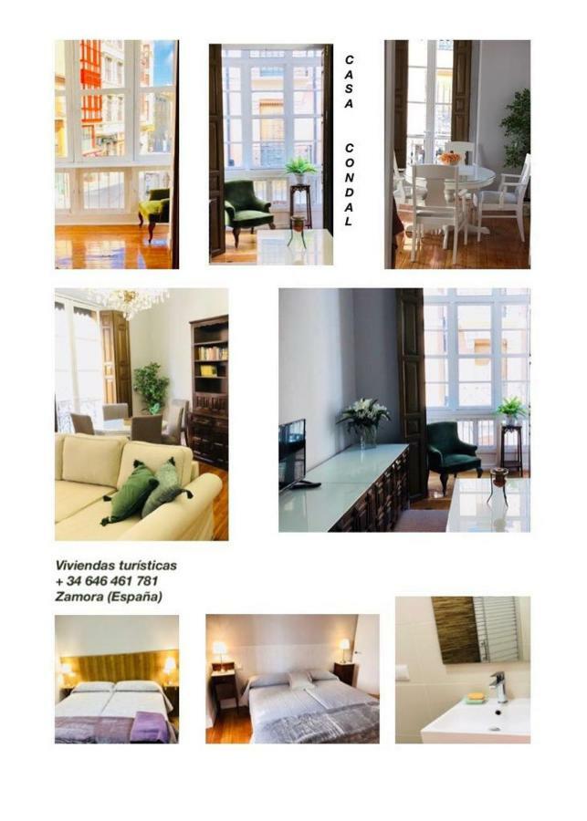 萨莫拉Casa Condal De Reyna公寓 外观 照片